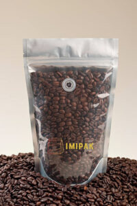 clear front stand up coffee bag