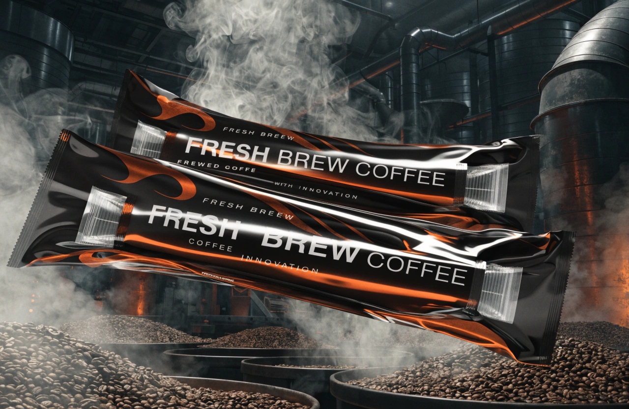 Single Serve Coffee Stick Packaging Film for Instant Coffee